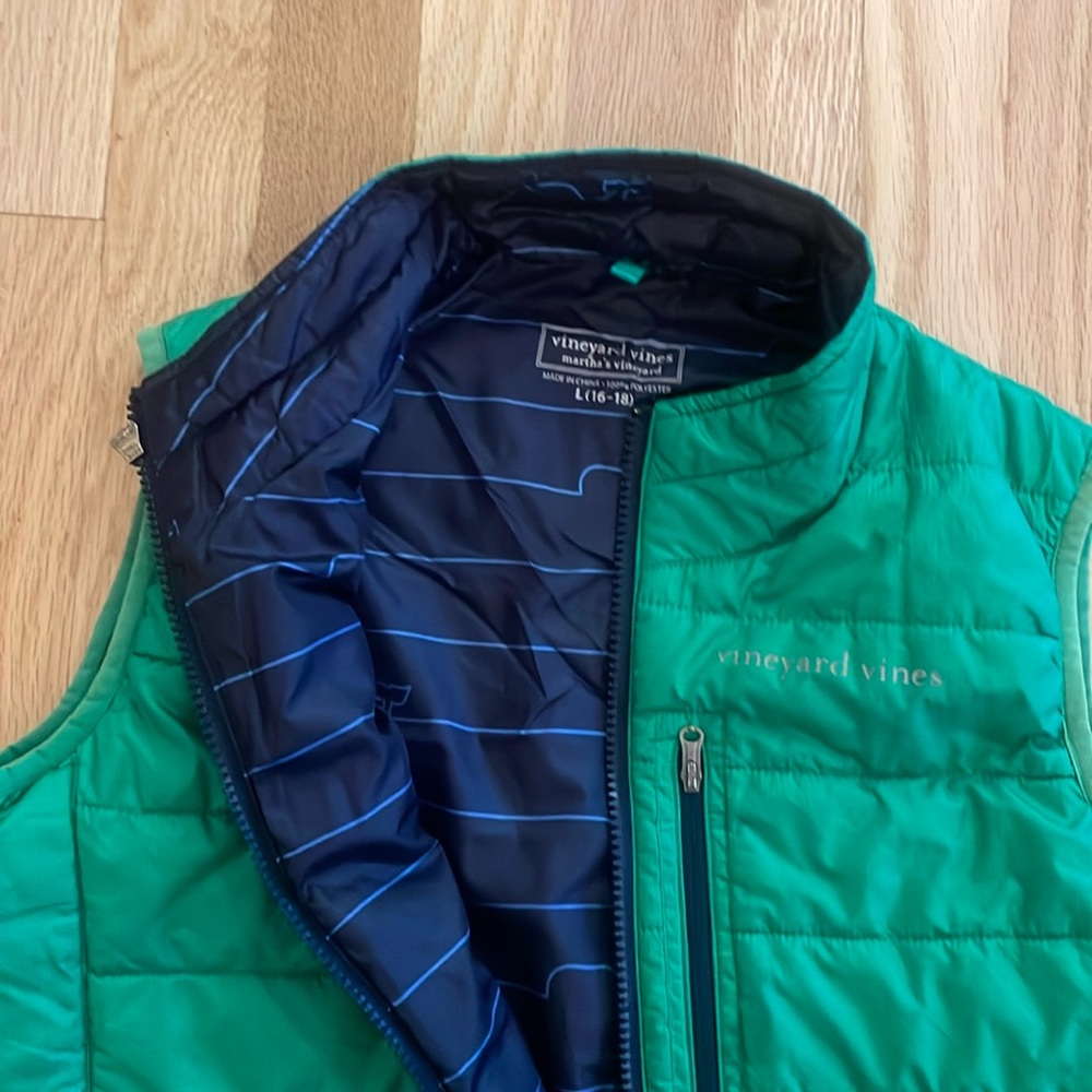 Youth Vineyard Vines puffer vest